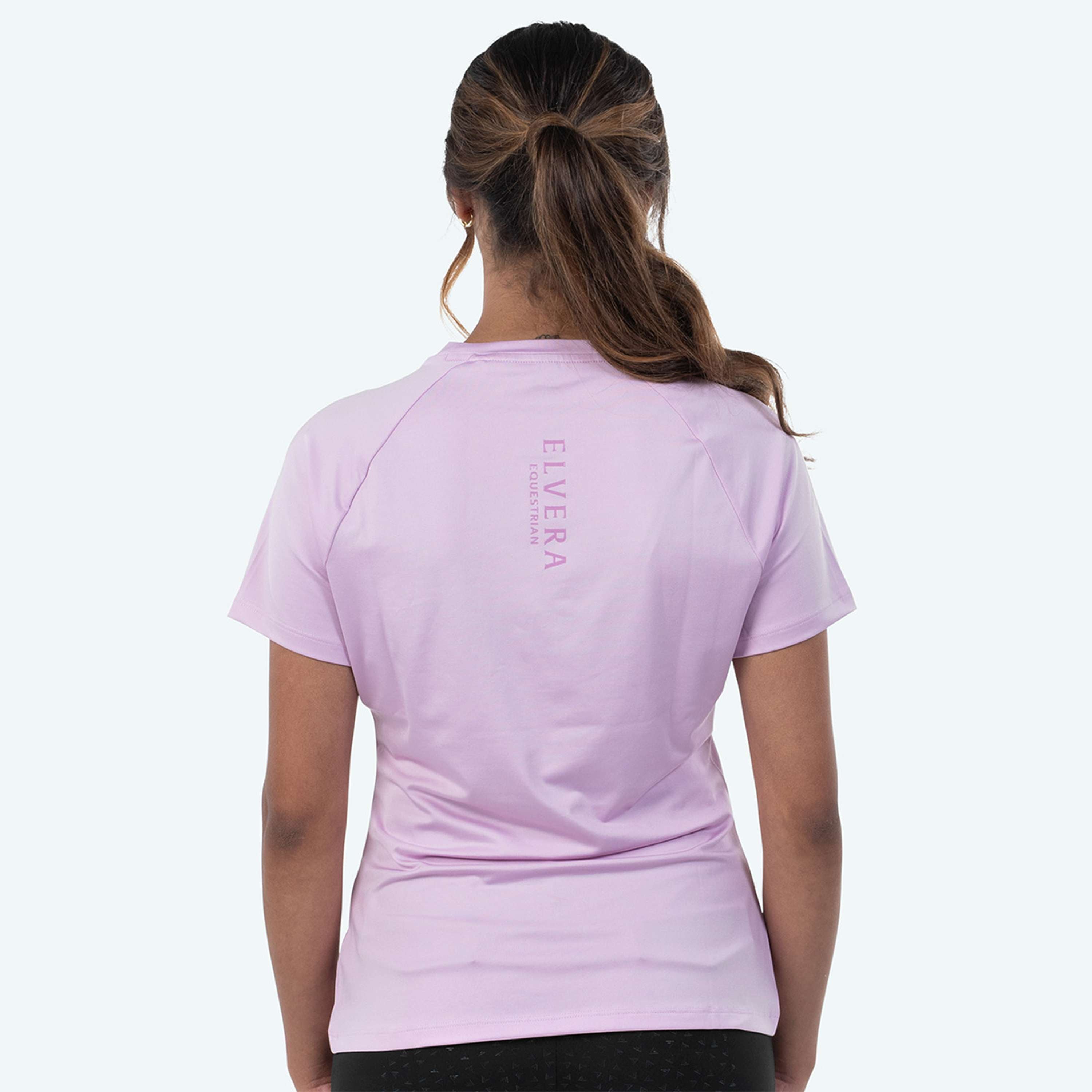 Elvera Equestrian T-shirt de performance EENova Lila Purple