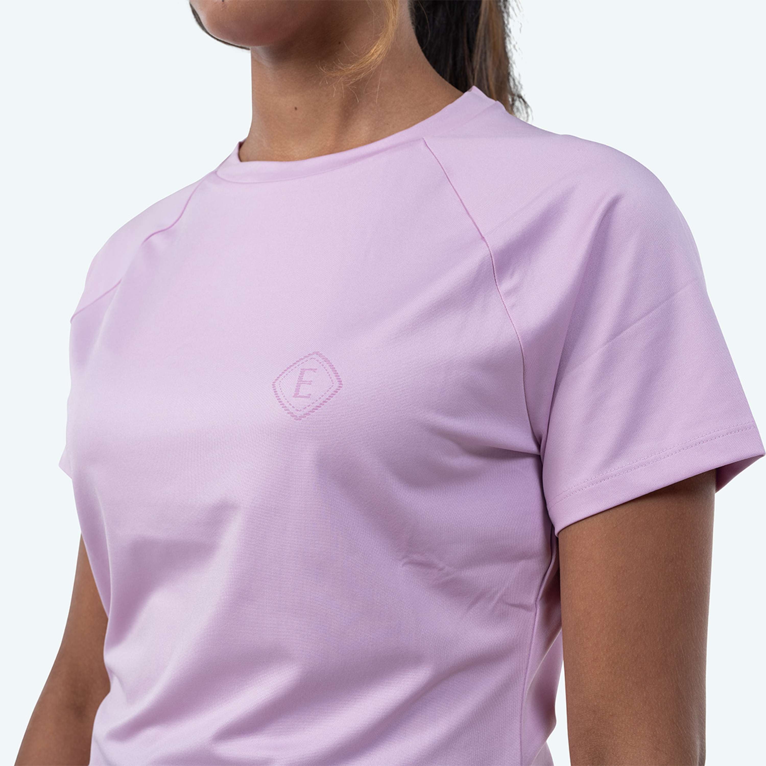 Elvera Equestrian T-shirt de performance EENova Lila Purple