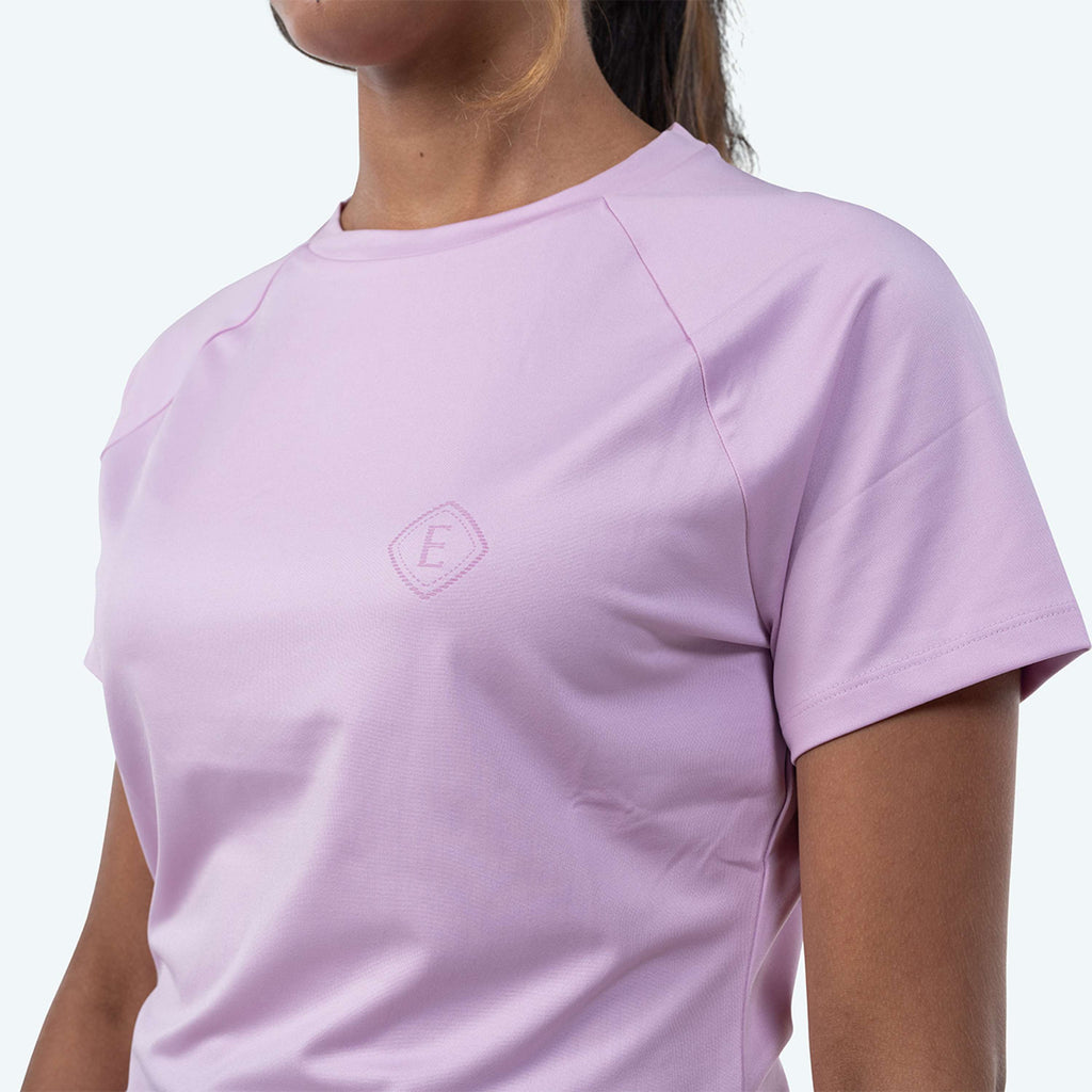 Elvera Equestrian T-shirt de performance EENova Lila Purple