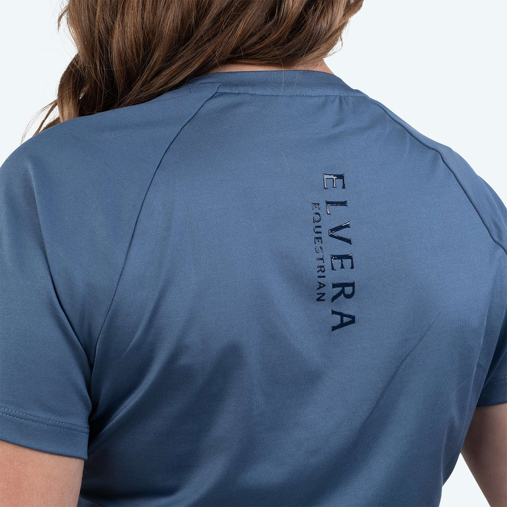 Elvera Equestrian T-shirt de performance EENova Dove Blue