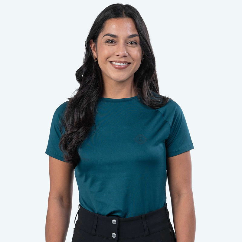 Elvera Equestrian T-shirt de performance EENova Deep Teal