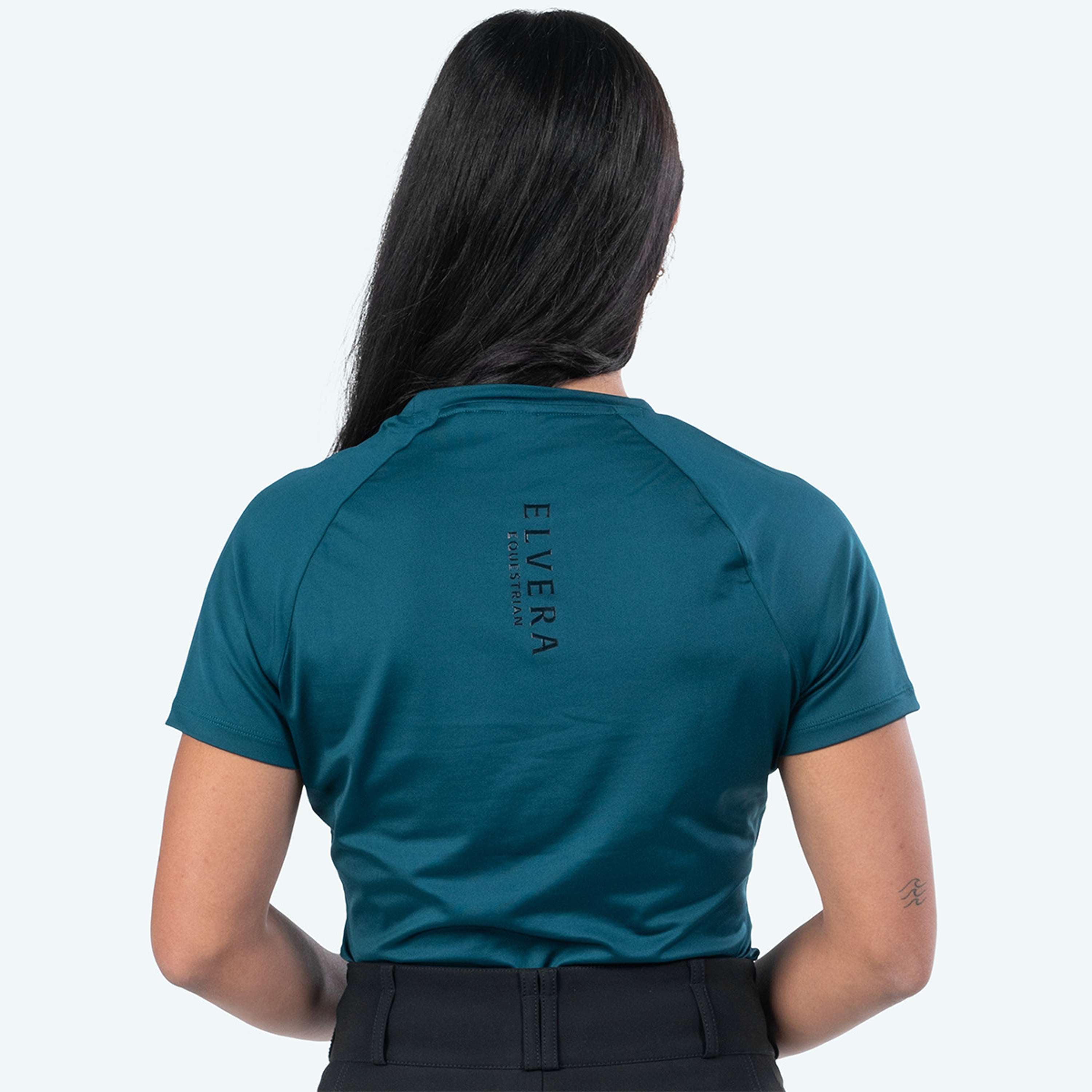 Elvera Equestrian T-shirt de performance EENova Deep Teal