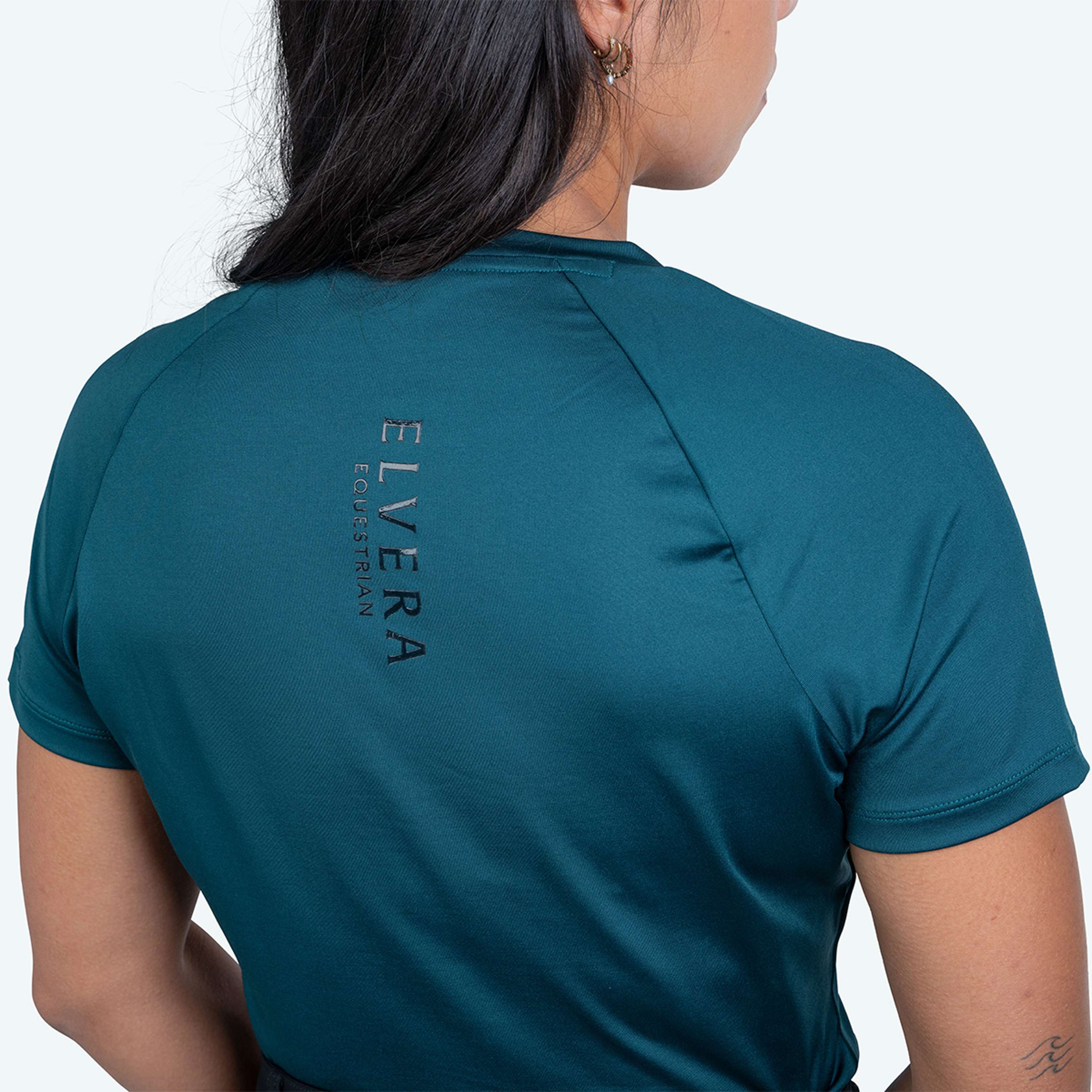 Elvera Equestrian T-shirt de performance EENova Deep Teal