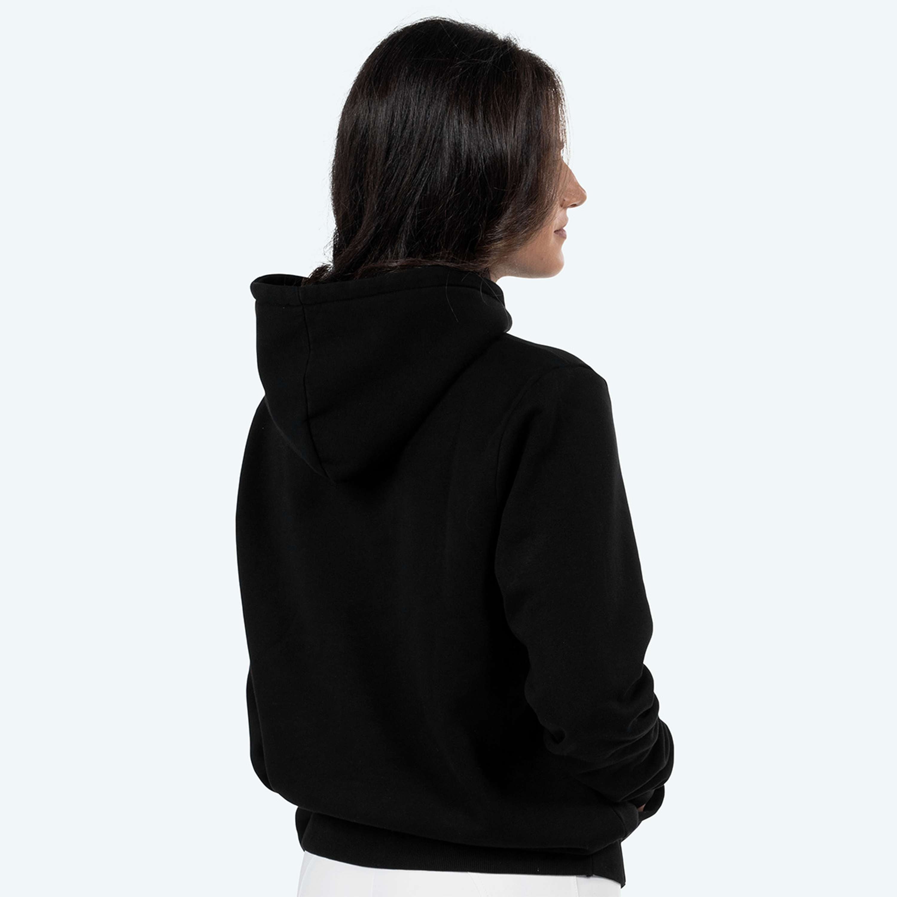 Elvera Equestrian Pull col Hoodie EEUnity Noir