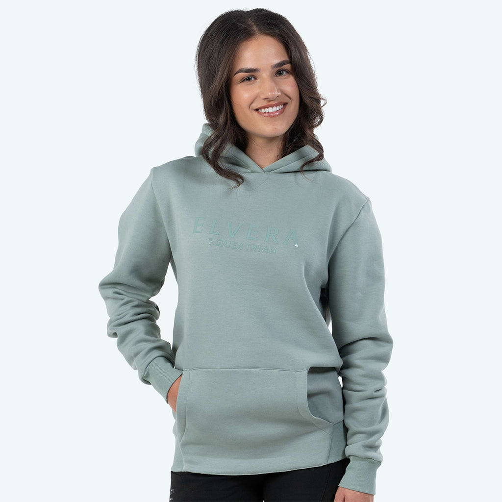 Elvera Equestrian Pull col Hoodie EEUnity Green Meleu