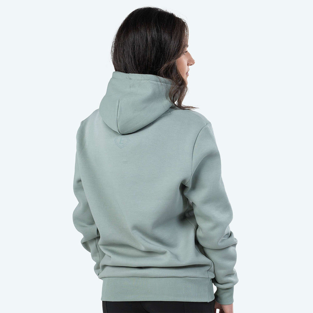 Elvera Equestrian Pull col Hoodie EEUnity Green Meleu