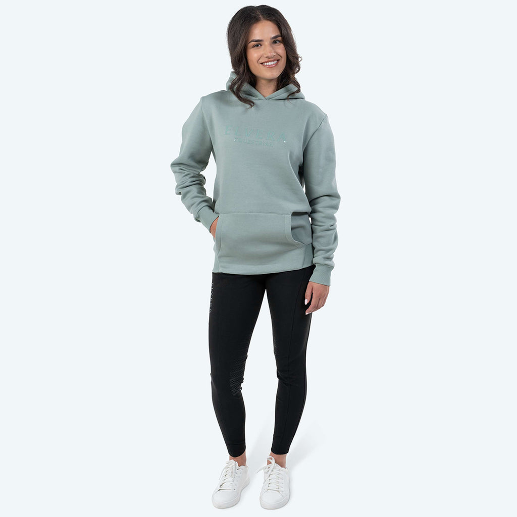 Elvera Equestrian Pull col Hoodie EEUnity Green Meleu