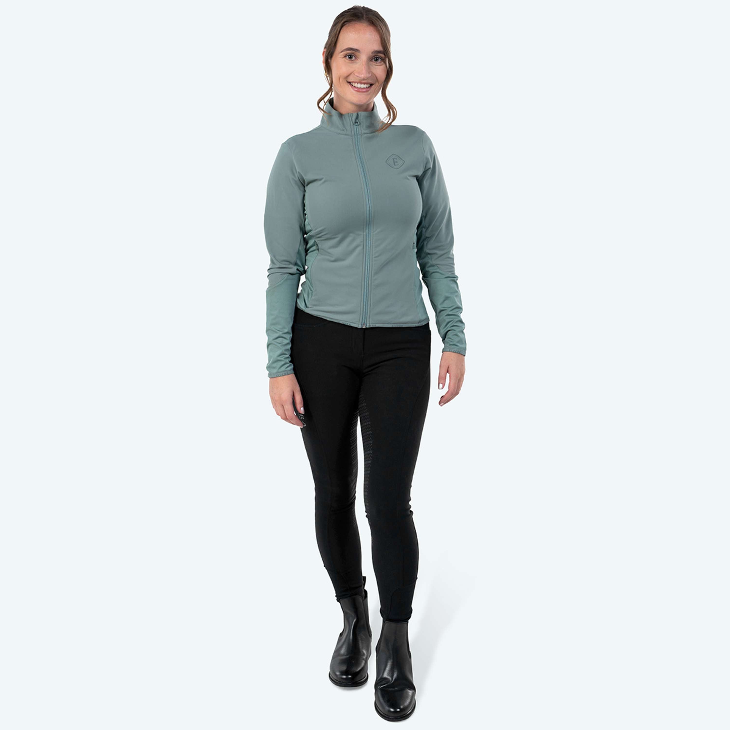 Elvera Equestrian Gilet d'Entraînement EEAveline Stormy Green