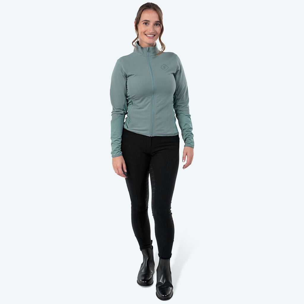 Elvera Equestrian Gilet d'Entraînement EEAveline Stormy Green