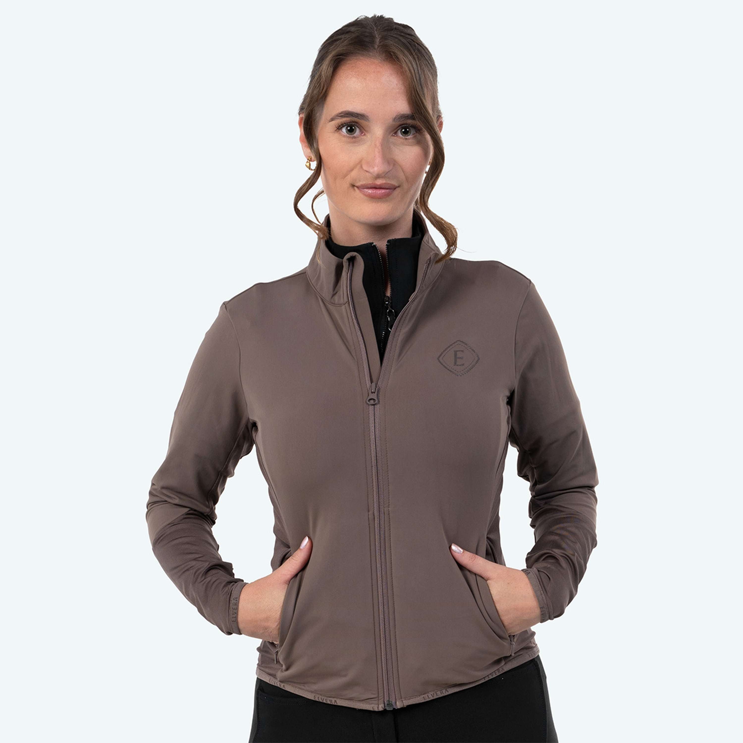 Elvera Equestrian Gilet d'Entraînement EEAveline Dark Taupe