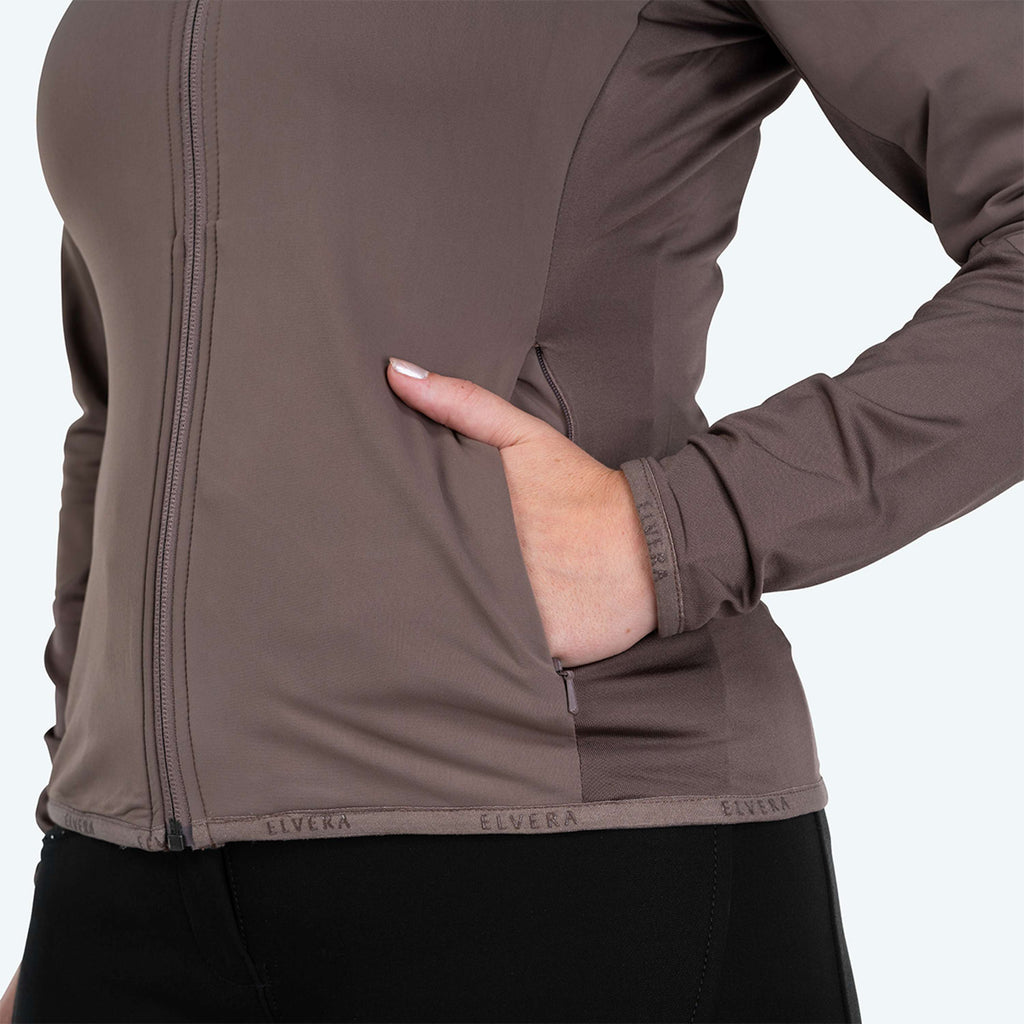Elvera Equestrian Gilet d'Entraînement EEAveline Dark Taupe