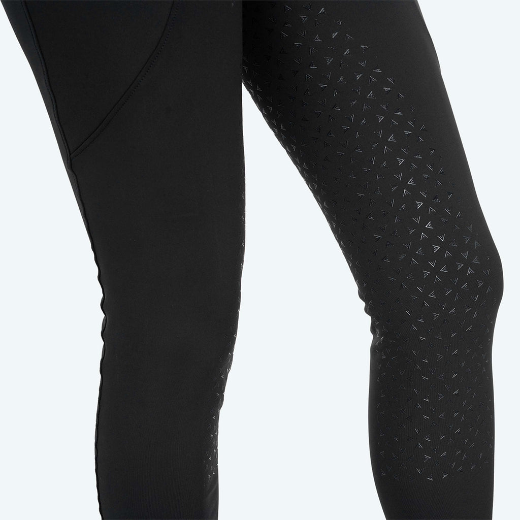 Elvera Equestrian Legging d'Équitation Motion Bling Solid Black
