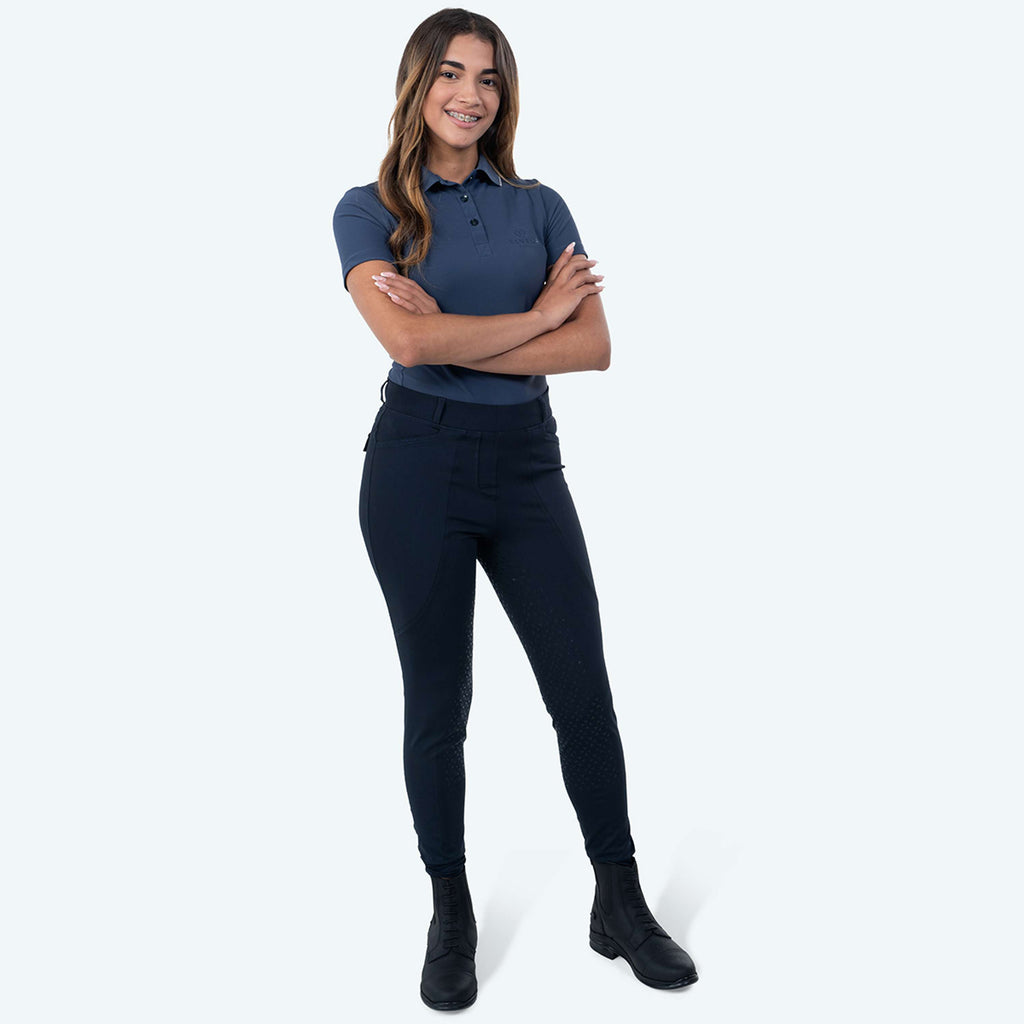 Elvera Equestrian Legging d'Équitation Motion Bling Sky Captain