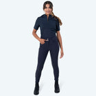 Elvera Equestrian Pantalon d'Équitation Performance Bling Kings Navy
