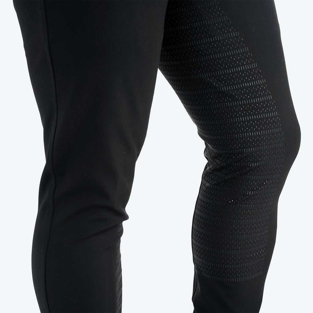 Elvera Equestrian Pantalon d'Équitation Dual Core Pro Hommes Noir
