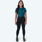 Elvera Equestrian Pantalon d'Équitation Dual Core Pro Noir