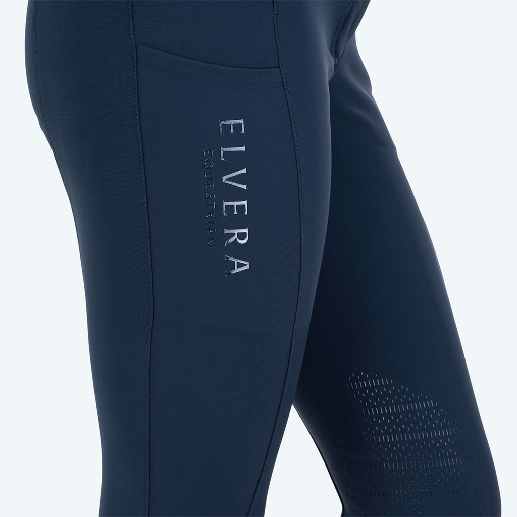 Elvera Equestrian Pantalon d'Équitation Dual Core Pro Half Seat Salute