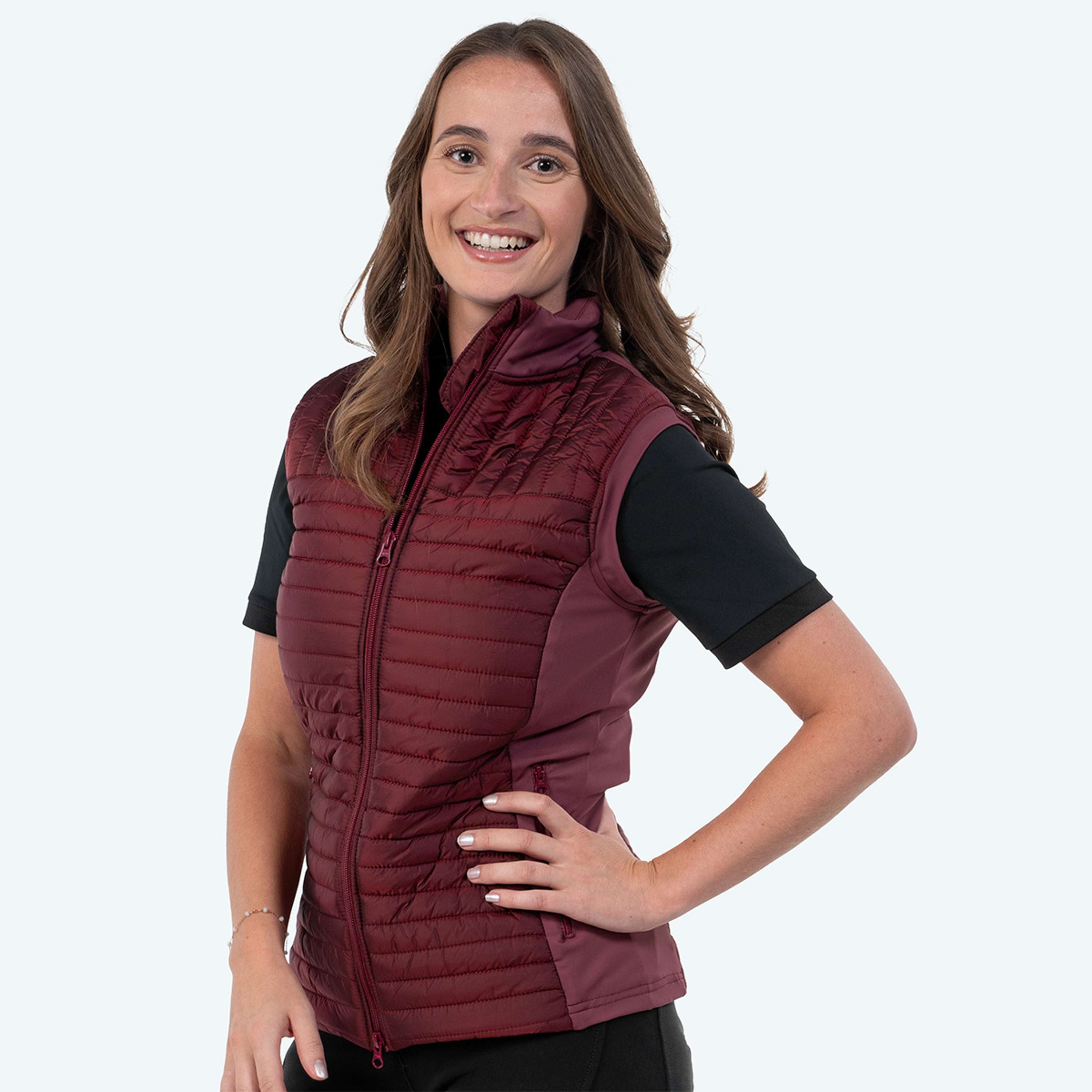 Elvera Equestrian Bodychauffant EEBaroness Metalic Burgundy