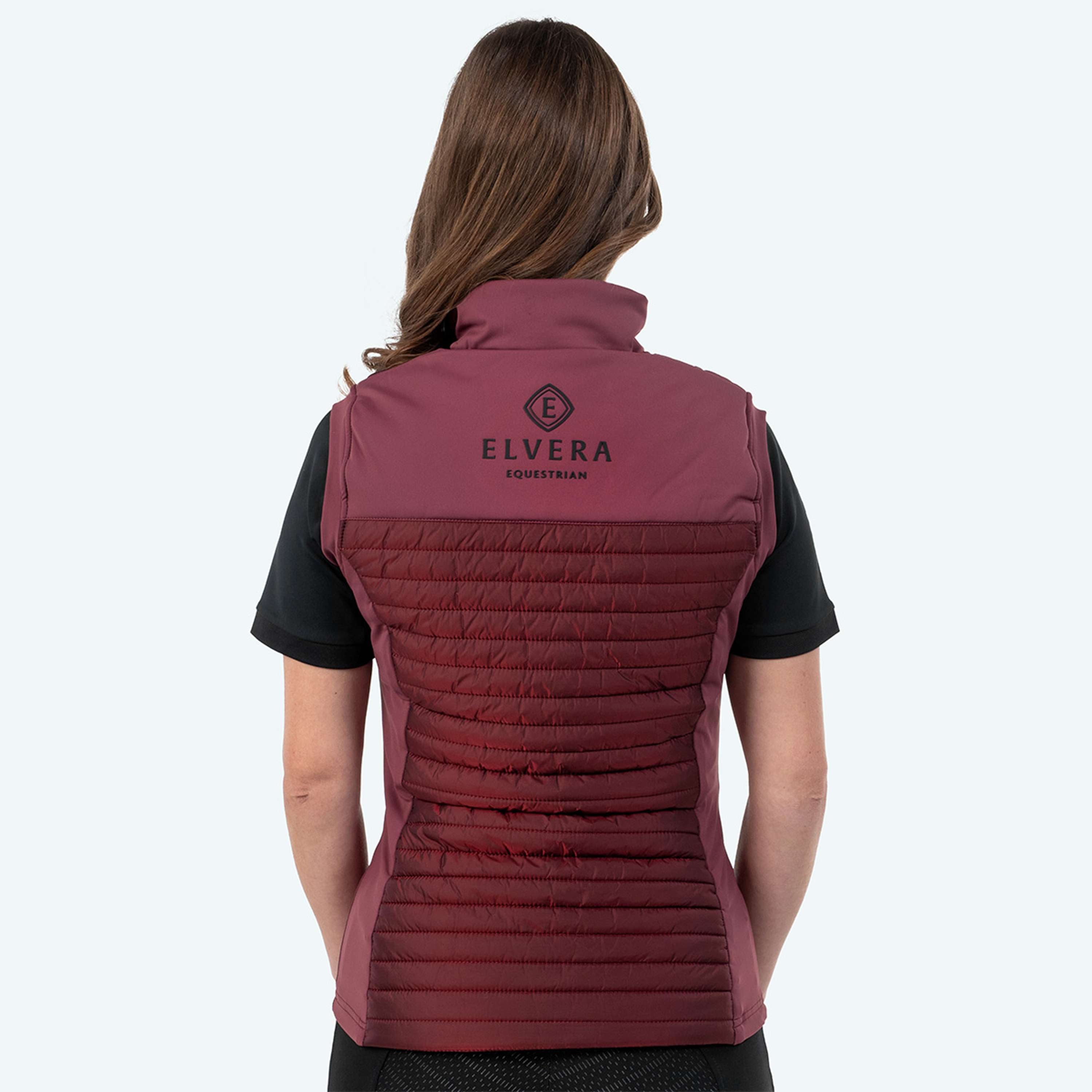 Elvera Equestrian Bodychauffant EEBaroness Metalic Burgundy