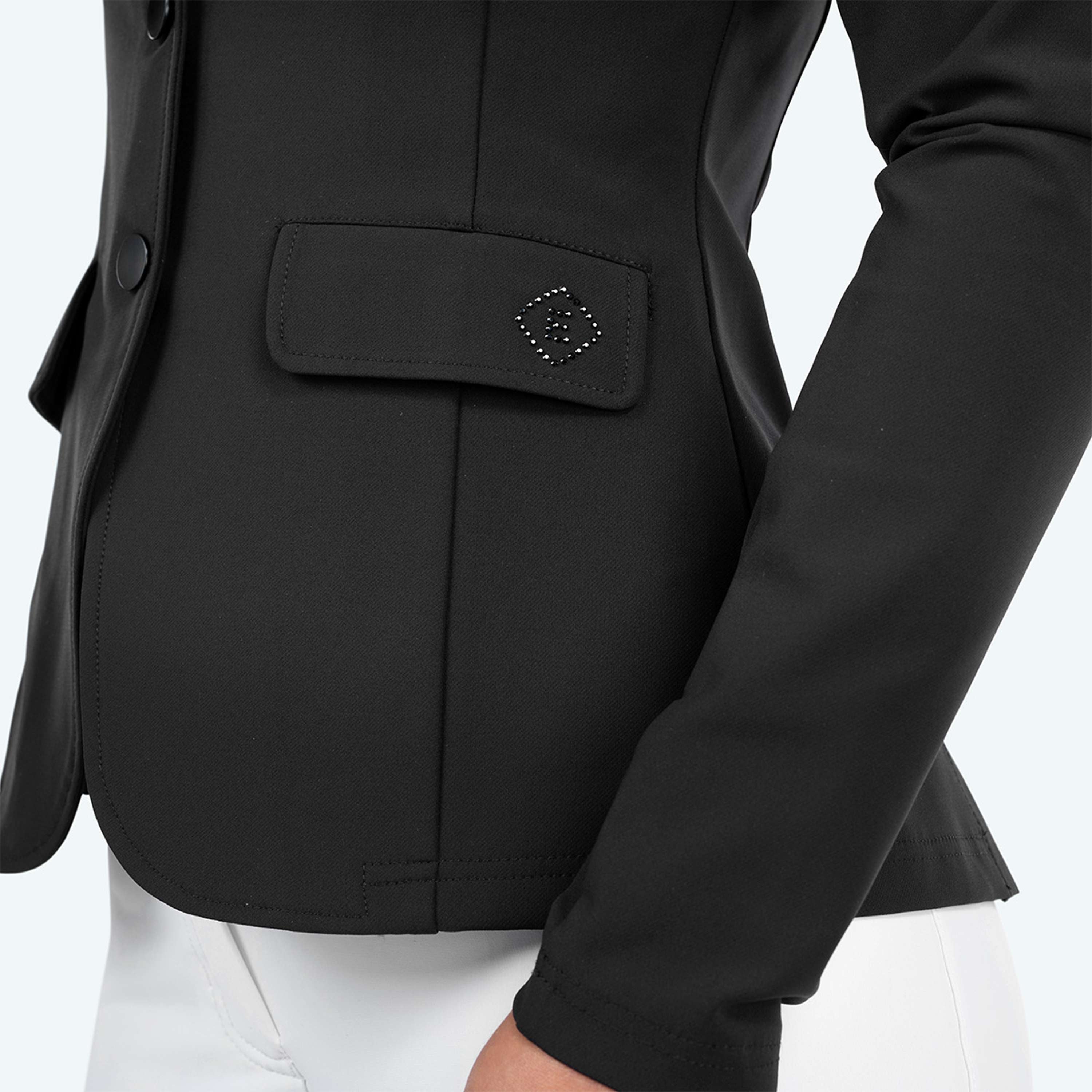 Elvera Equestrian Veste de Concours EEChica Bling Noir