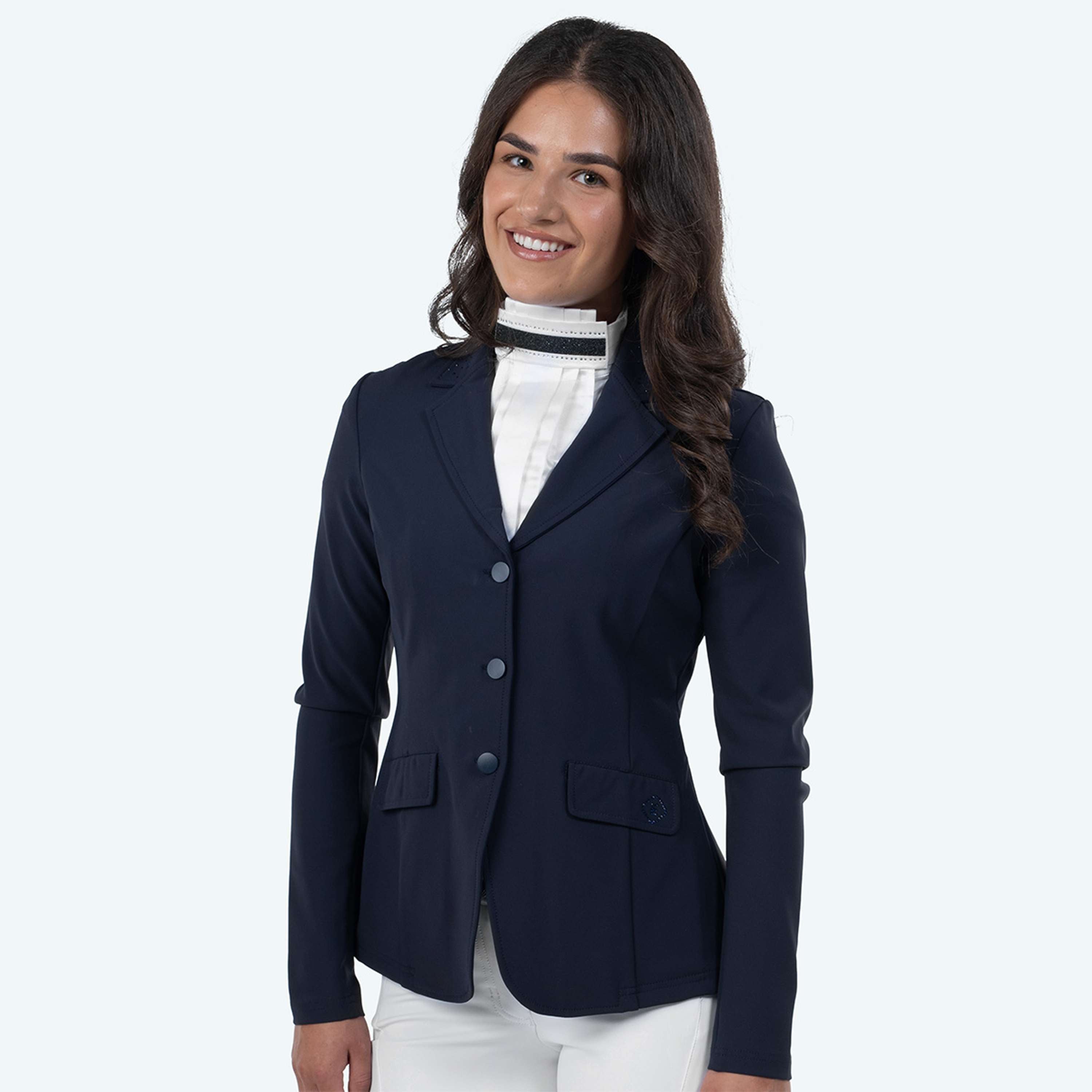 Elvera Equestrian Veste de Concours EEChica Bling Marin