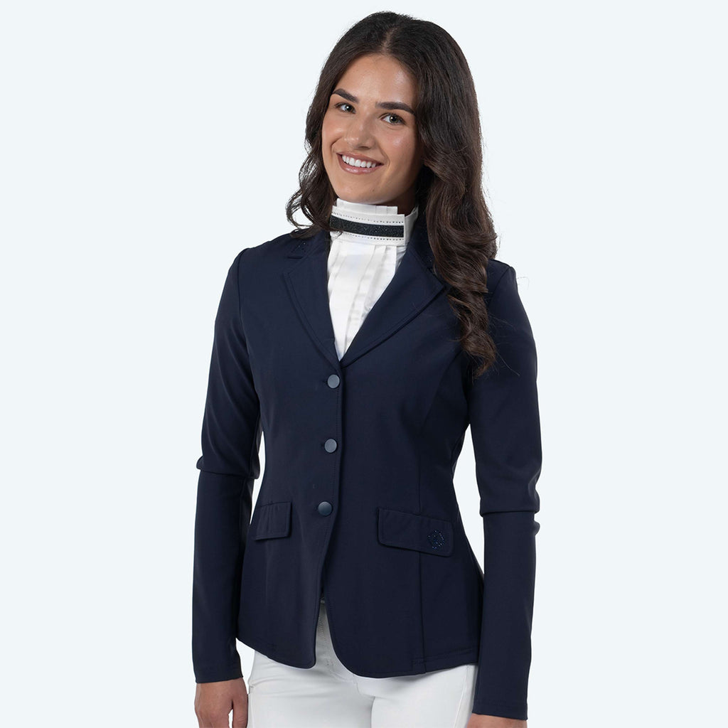 Elvera Equestrian Veste de Concours EEChica Bling Marin