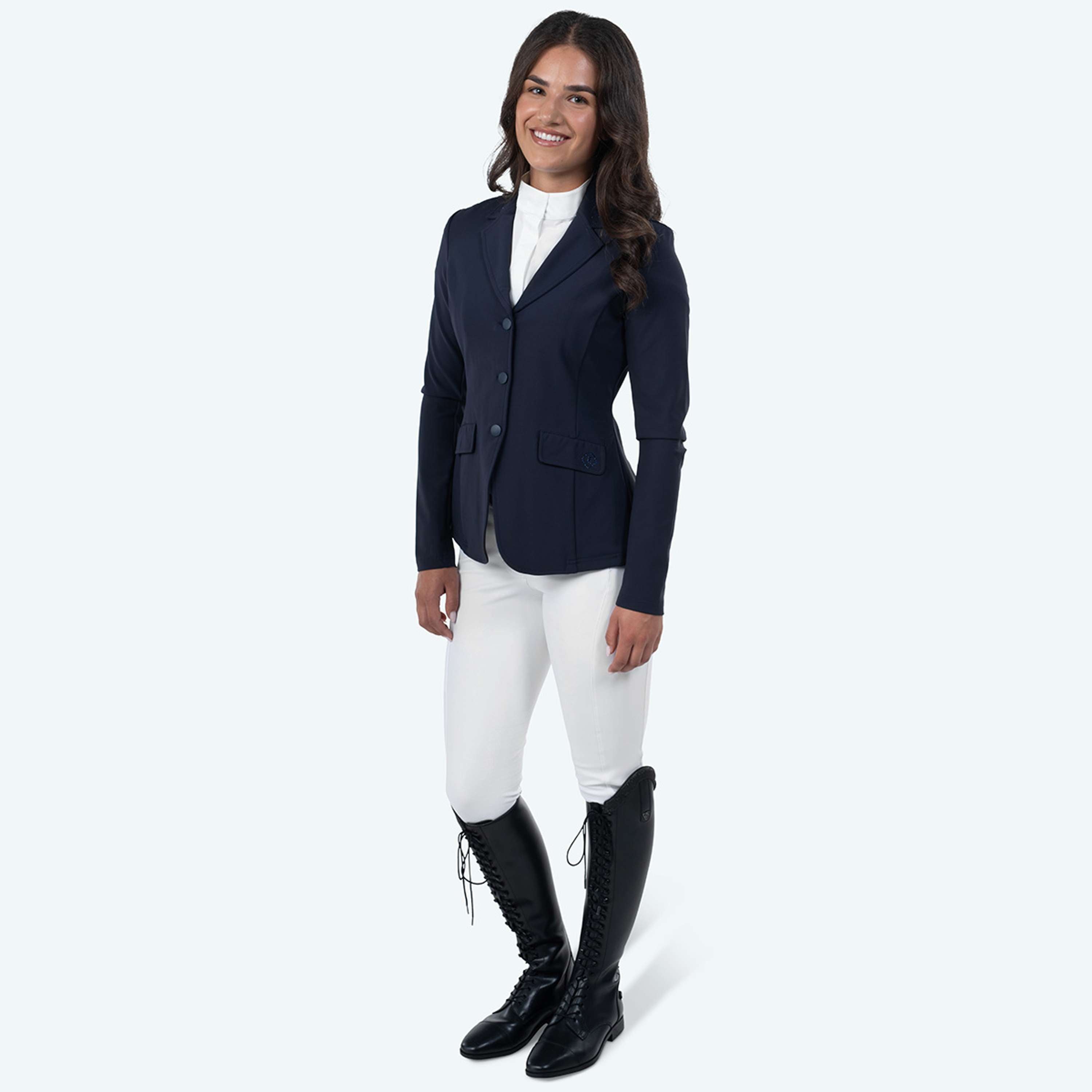 Elvera Equestrian Veste de Concours EEChica Bling Marin