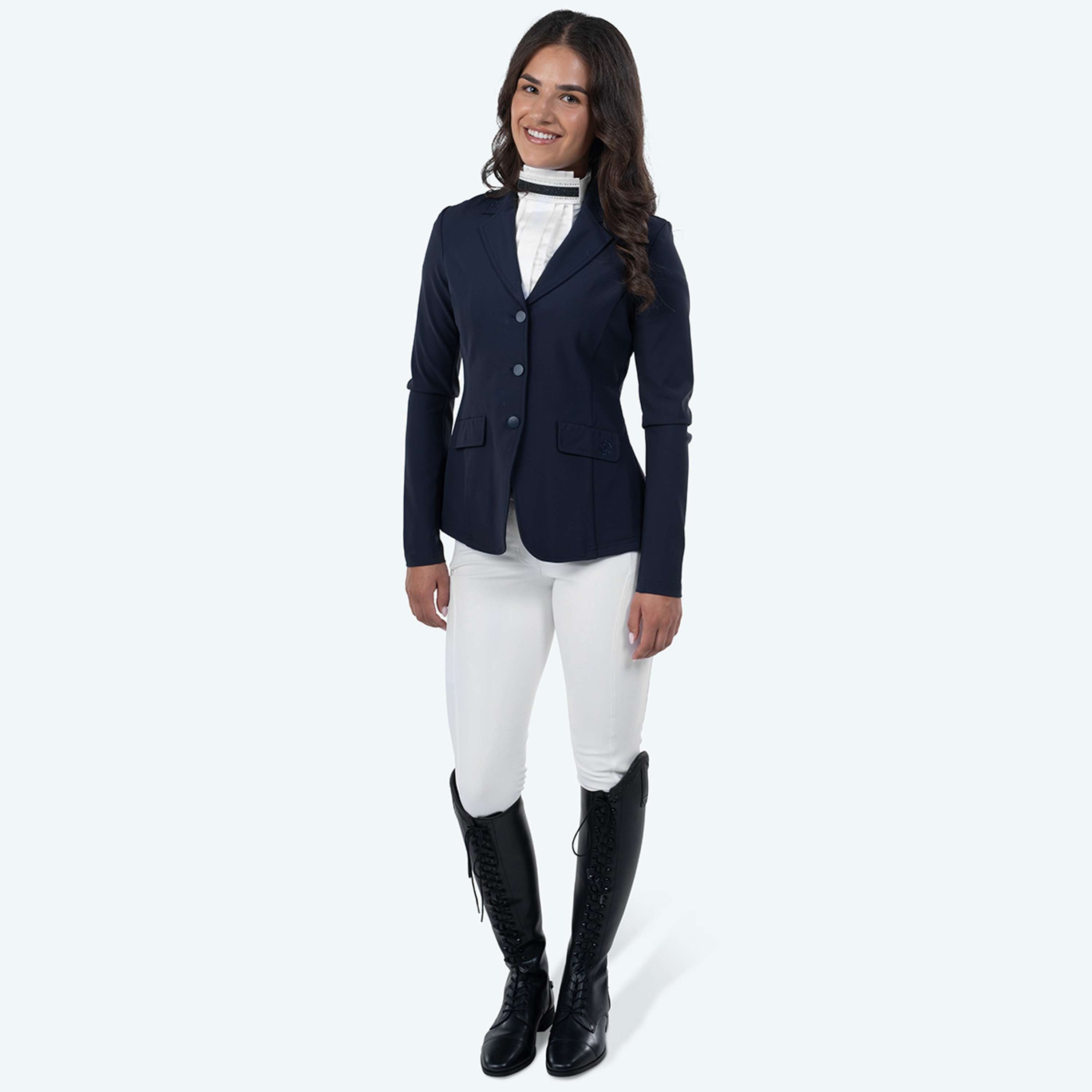 Elvera Equestrian Veste de Concours EEChica Bling Marin