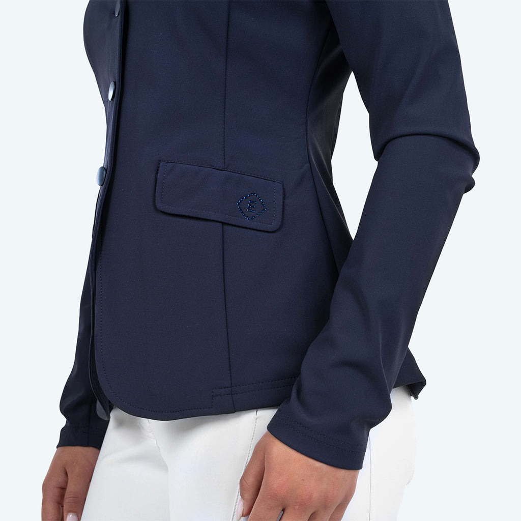 Elvera Equestrian Veste de Concours EEChica Bling Marin