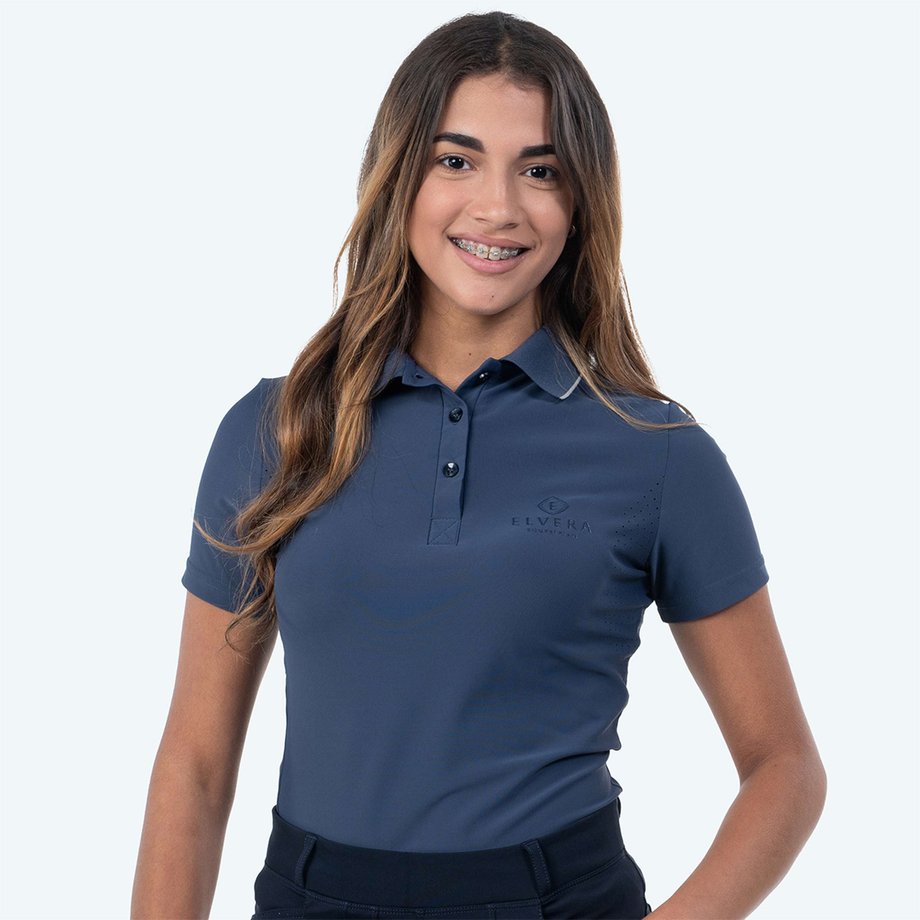 Elvera Equestrian Polo EEKitty Lunar/Moon Indigo