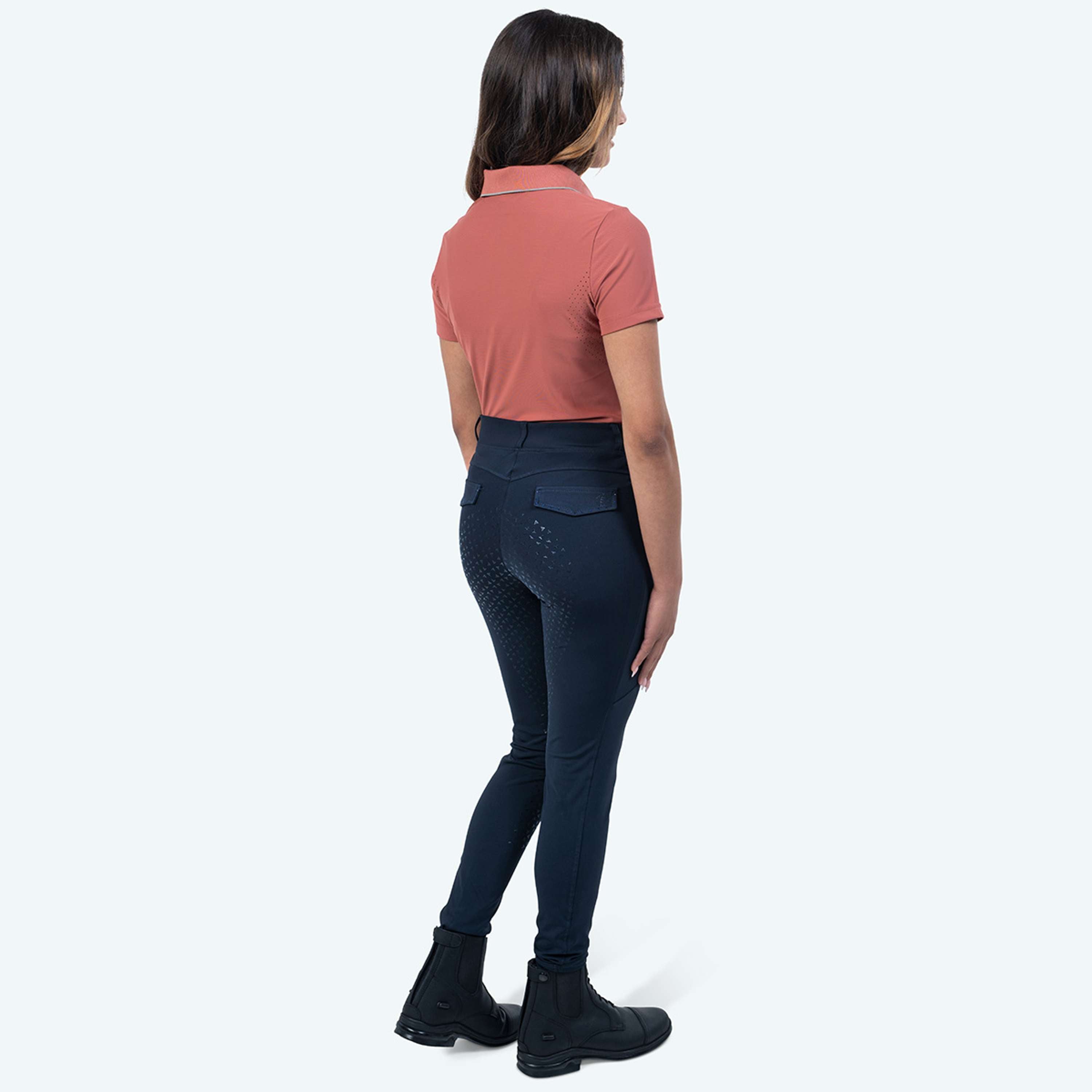 Elvera Equestrian Polo EEKitty Marsala/Grey