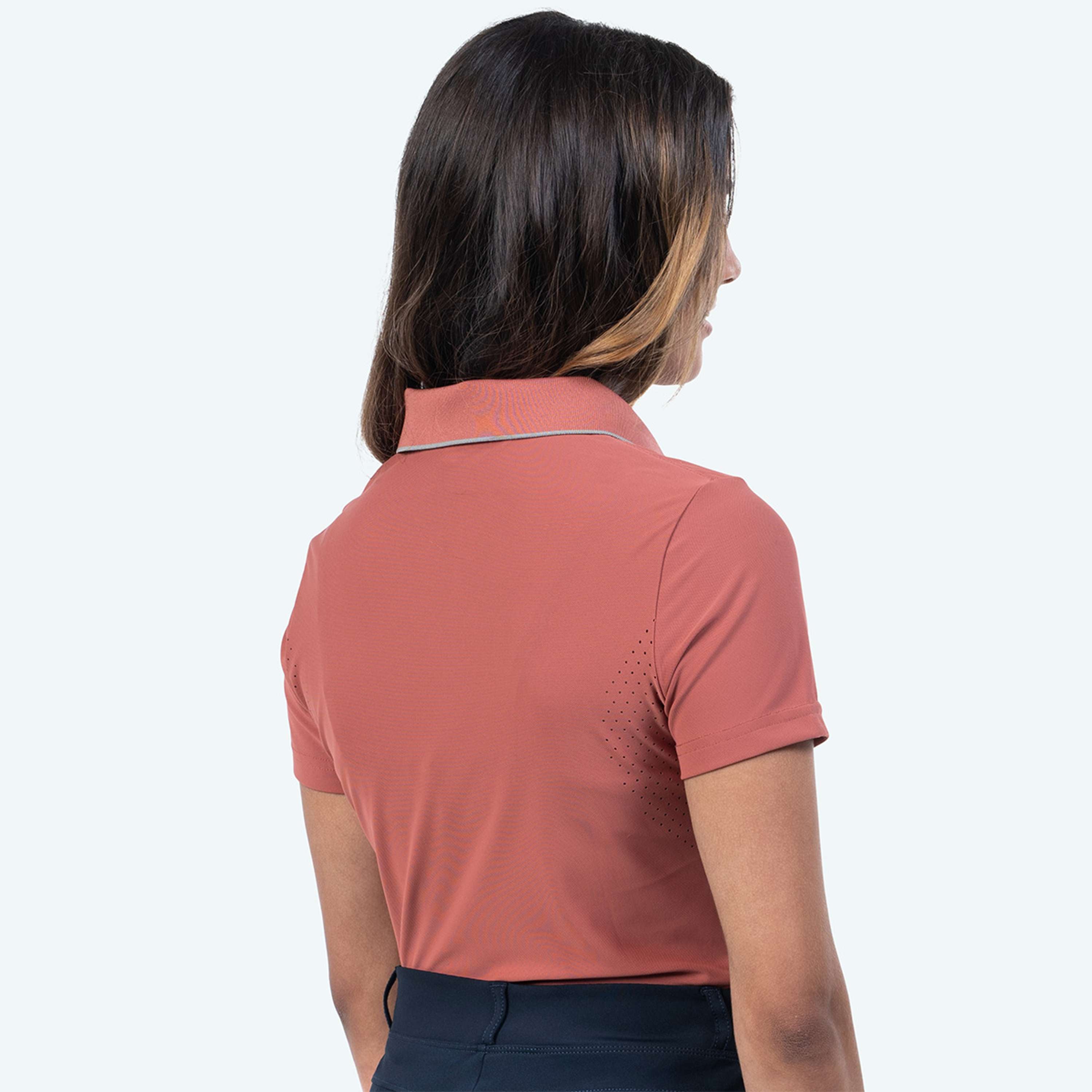 Elvera Equestrian Polo EEKitty Marsala/Grey