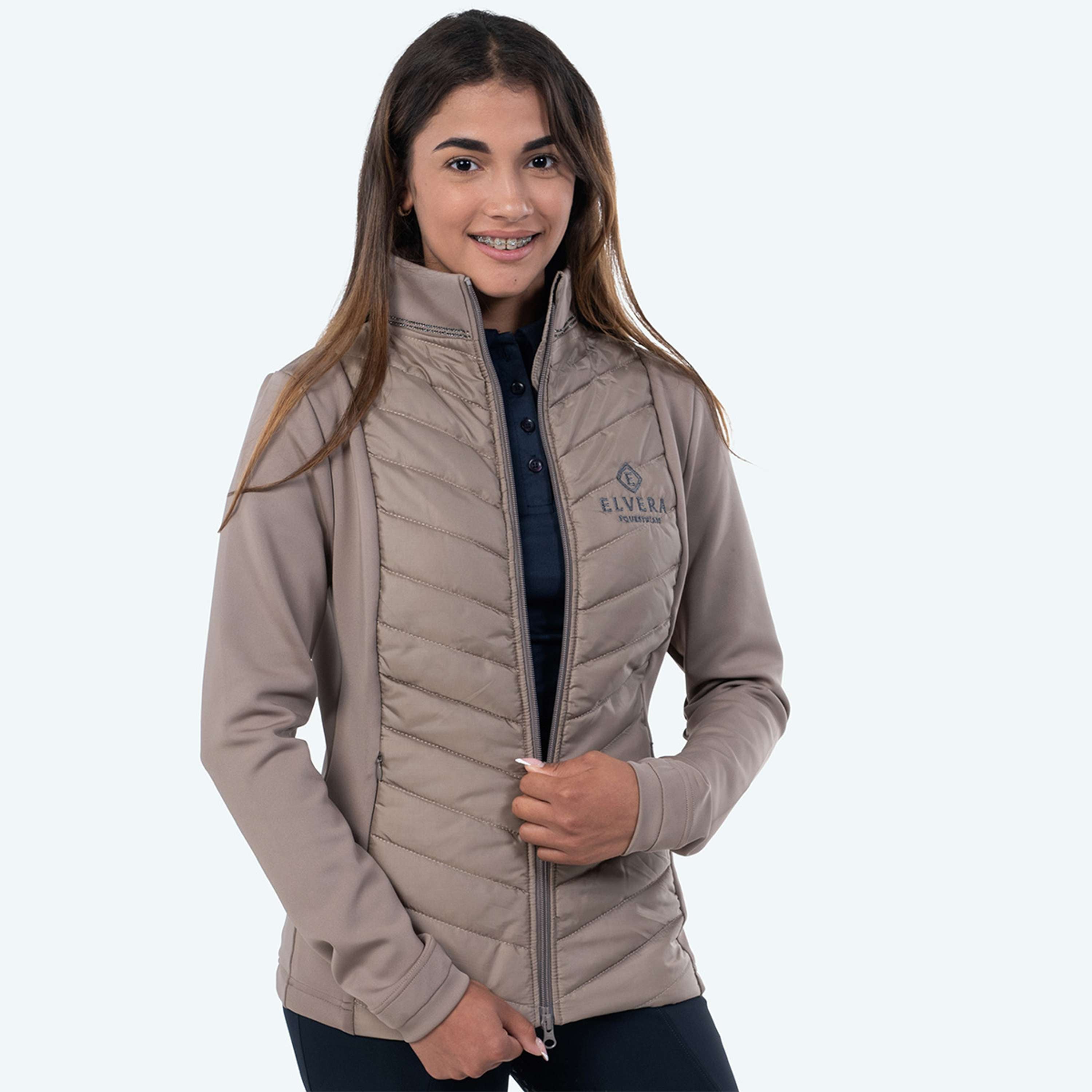 Elvera Equestrian Blouson EEUvilina Bling Taupe