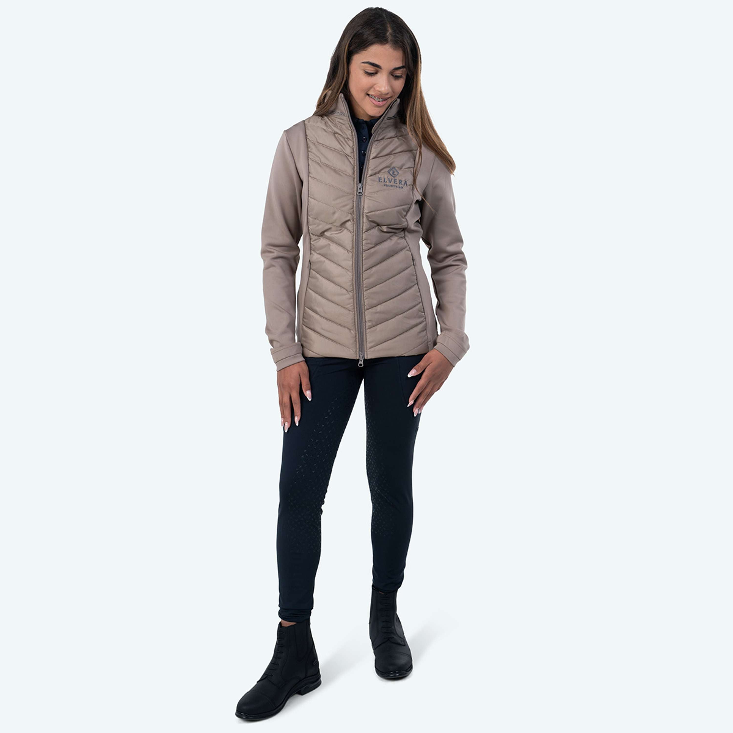 Elvera Equestrian Blouson EEUvilina Bling Taupe