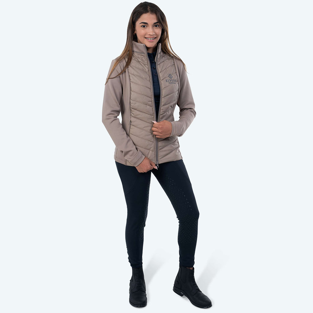 Elvera Equestrian Blouson EEUvilina Bling Taupe