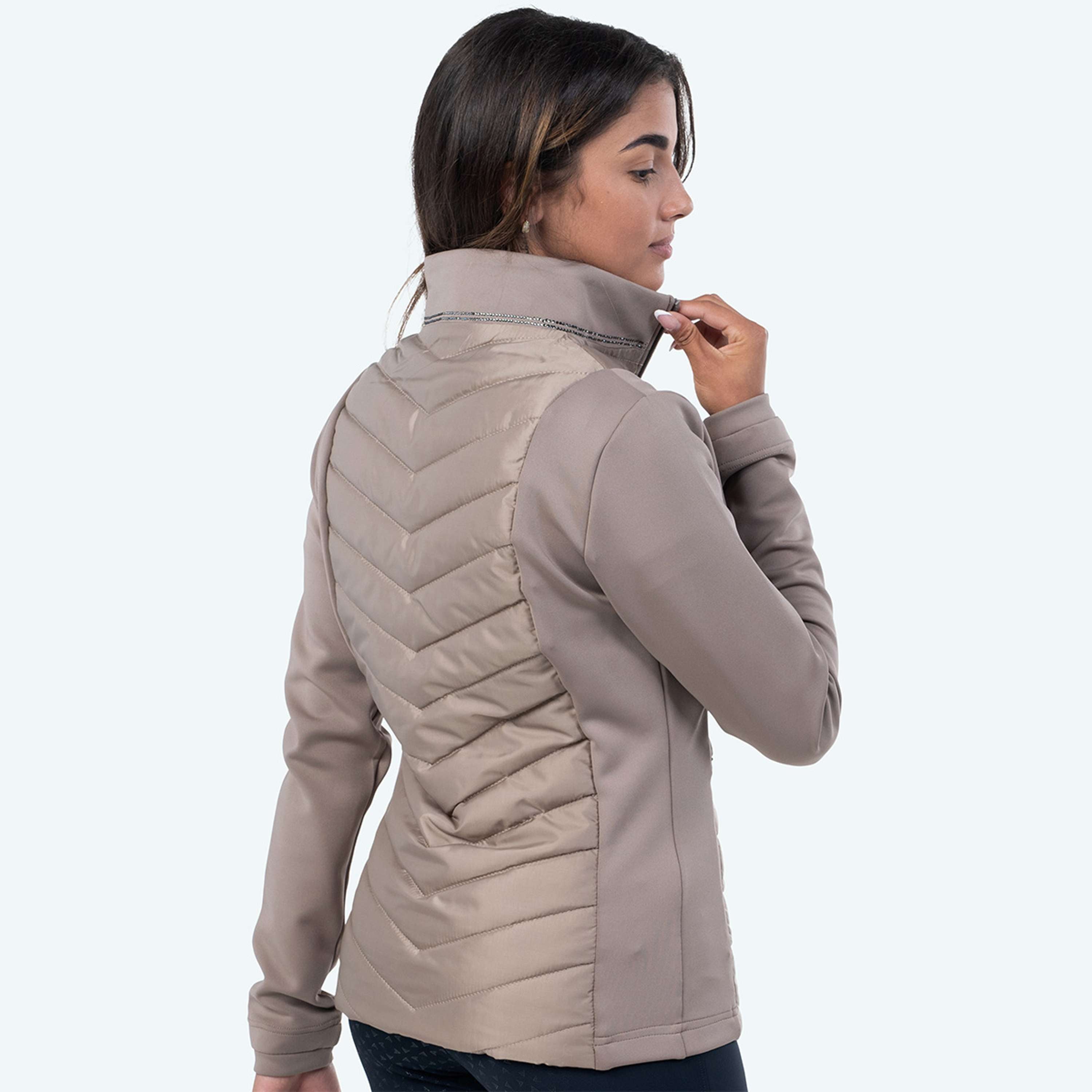 Elvera Equestrian Blouson EEUvilina Bling Taupe