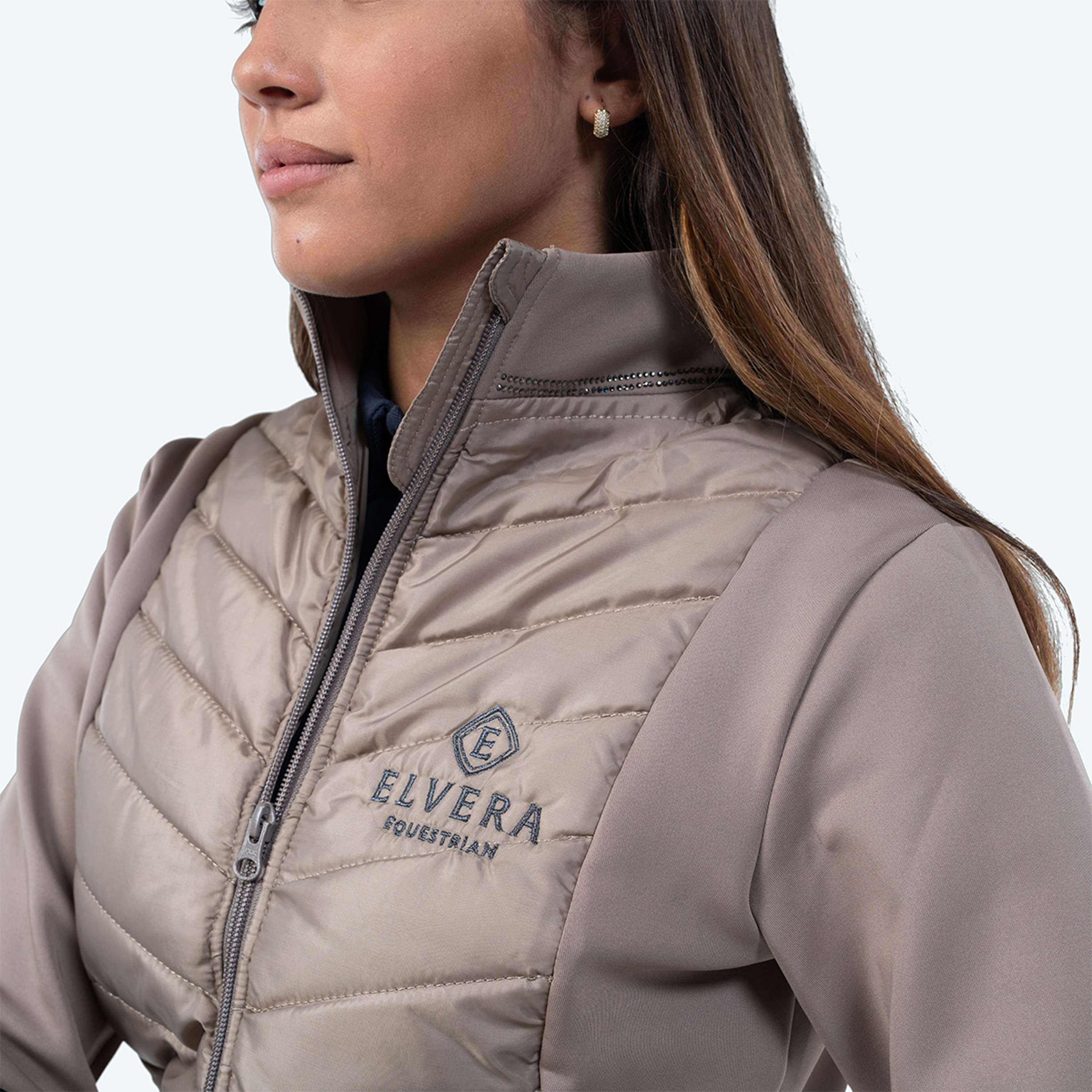 Elvera Equestrian Blouson EEUvilina Bling Taupe