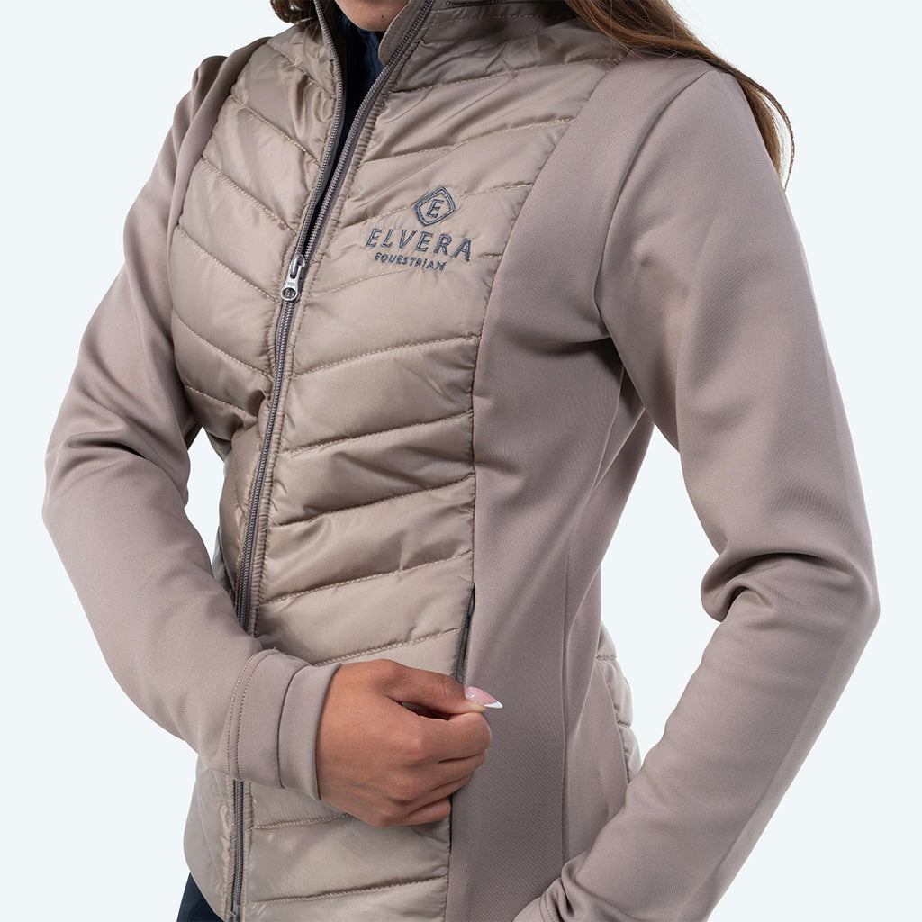 Elvera Equestrian Blouson EEUvilina Bling Taupe