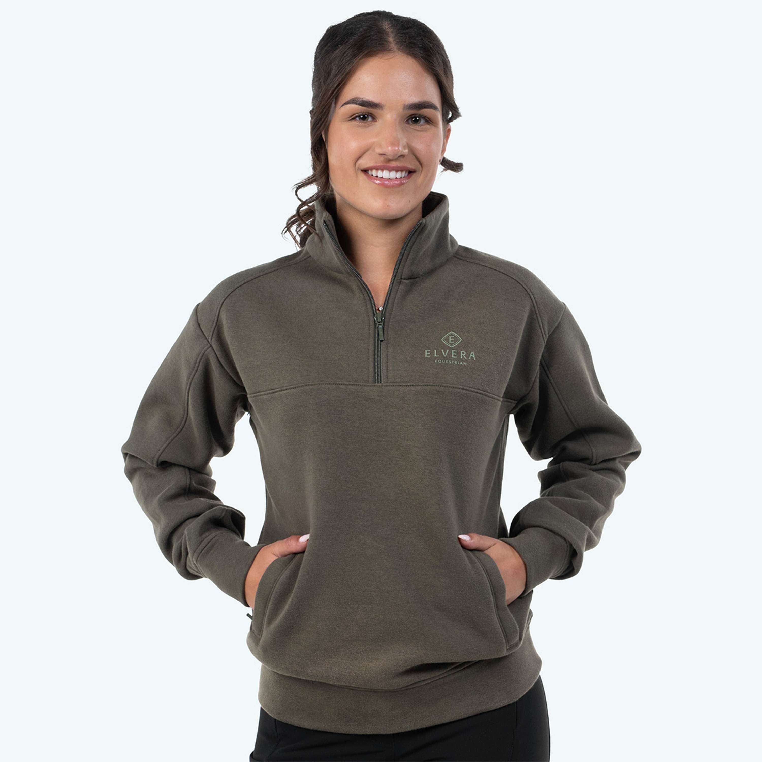 Elvera Equestrian Pull-over EEHazardstory Thyme