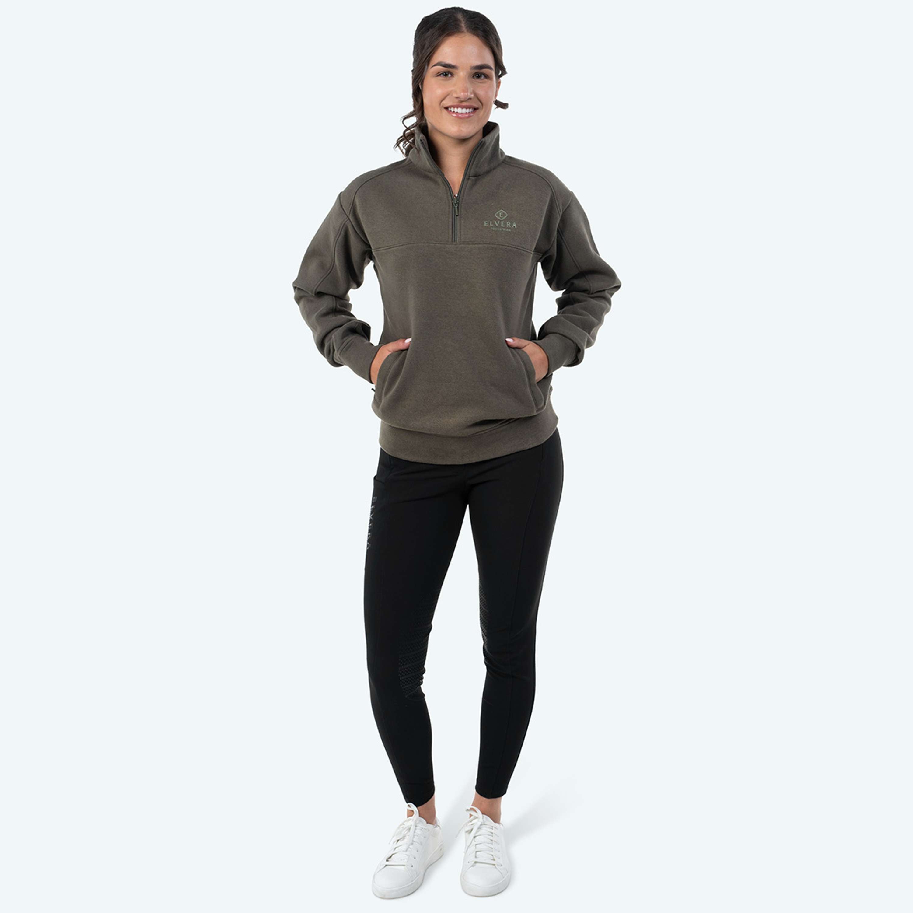 Elvera Equestrian Pull-over EEHazardstory Thyme