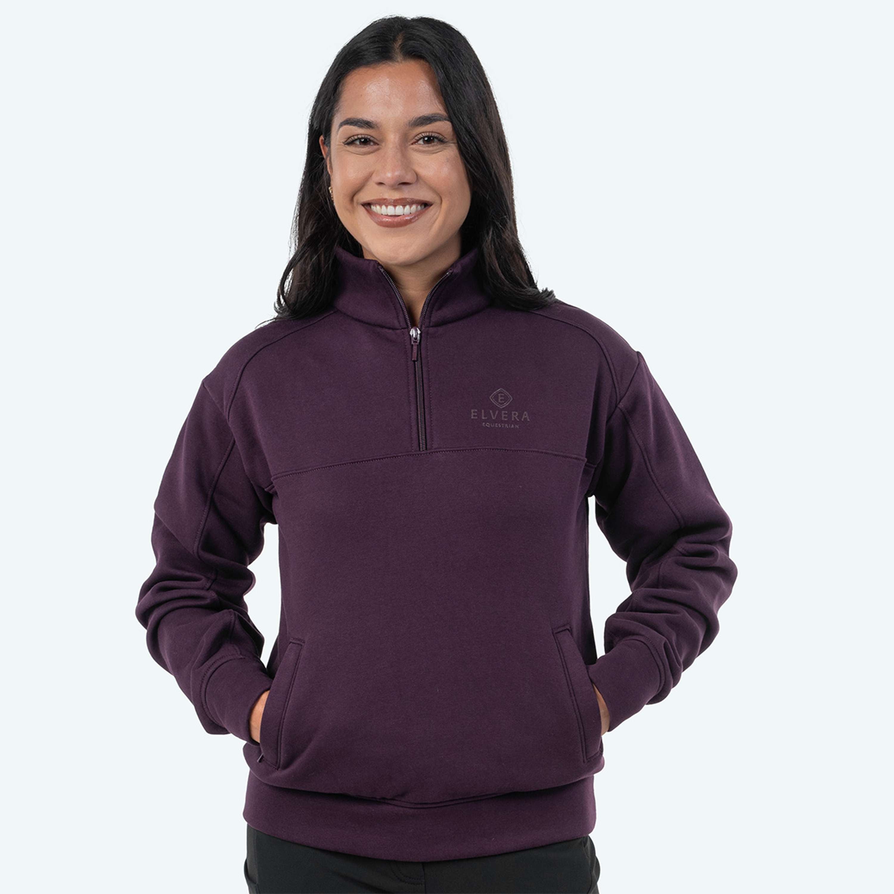 Elvera Equestrian Pull-over EEHazardstory Prune