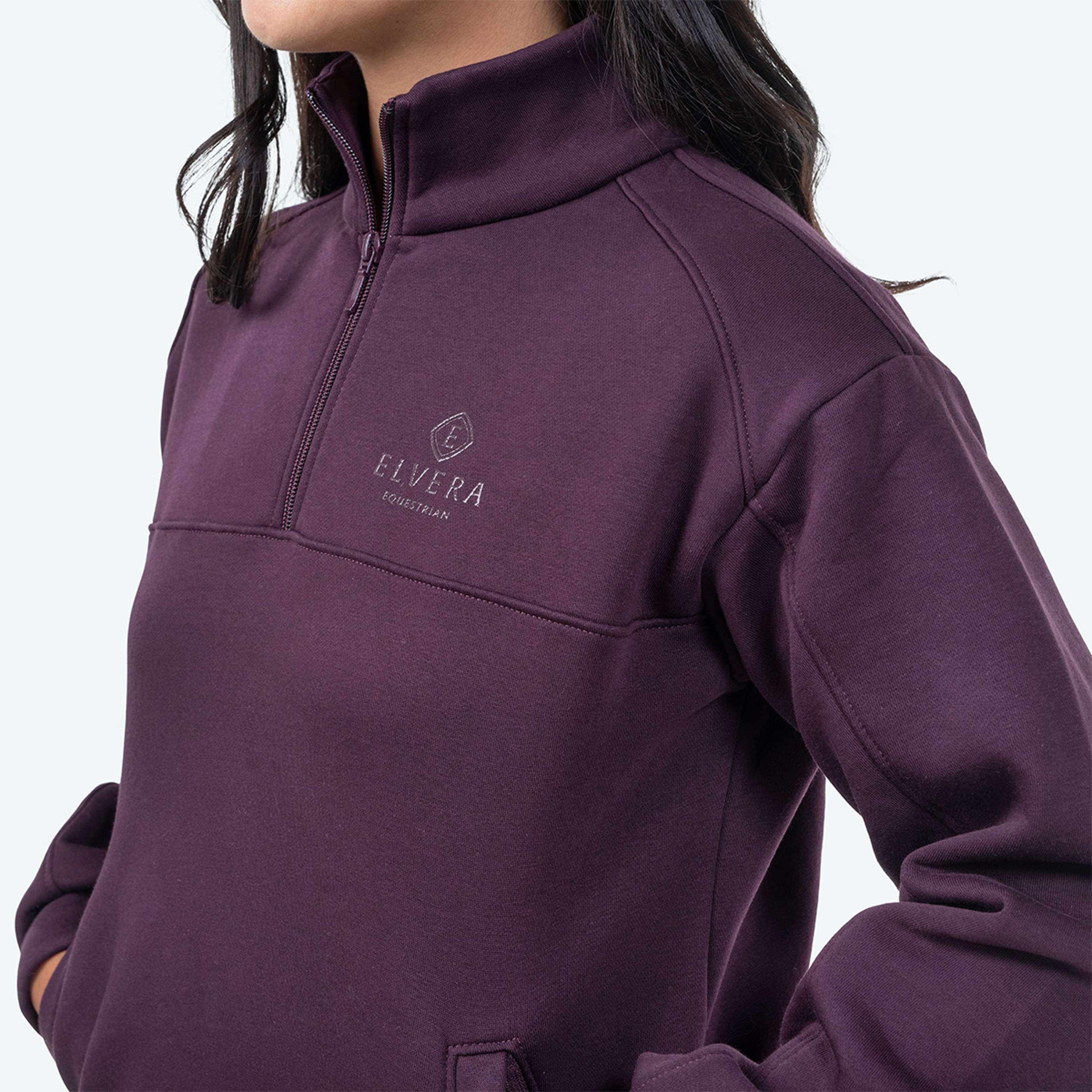 Elvera Equestrian Pull-over EEHazardstory Prune