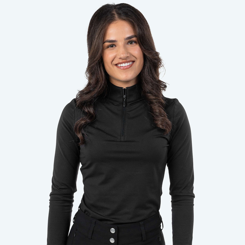 Elvera Equestrian T-shirt Randonnée EEChanel Noir