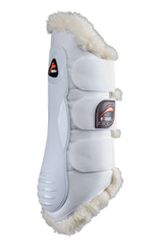 eQuick Protèges-Tendons eKur Luxury Rear Fluffy Blanc