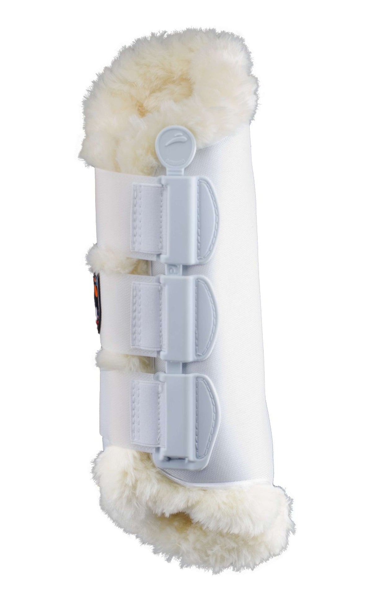 eQuick Protèges-Tendons eKur Luxury Rear Fluffy Blanc