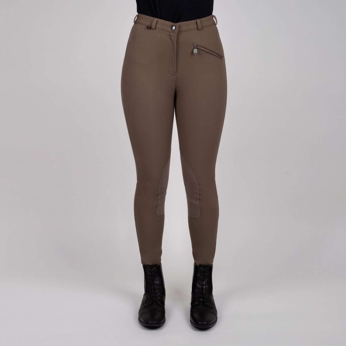 Euro-Star Pantalon d'Équitation Cornet Prise de Genou Umbra