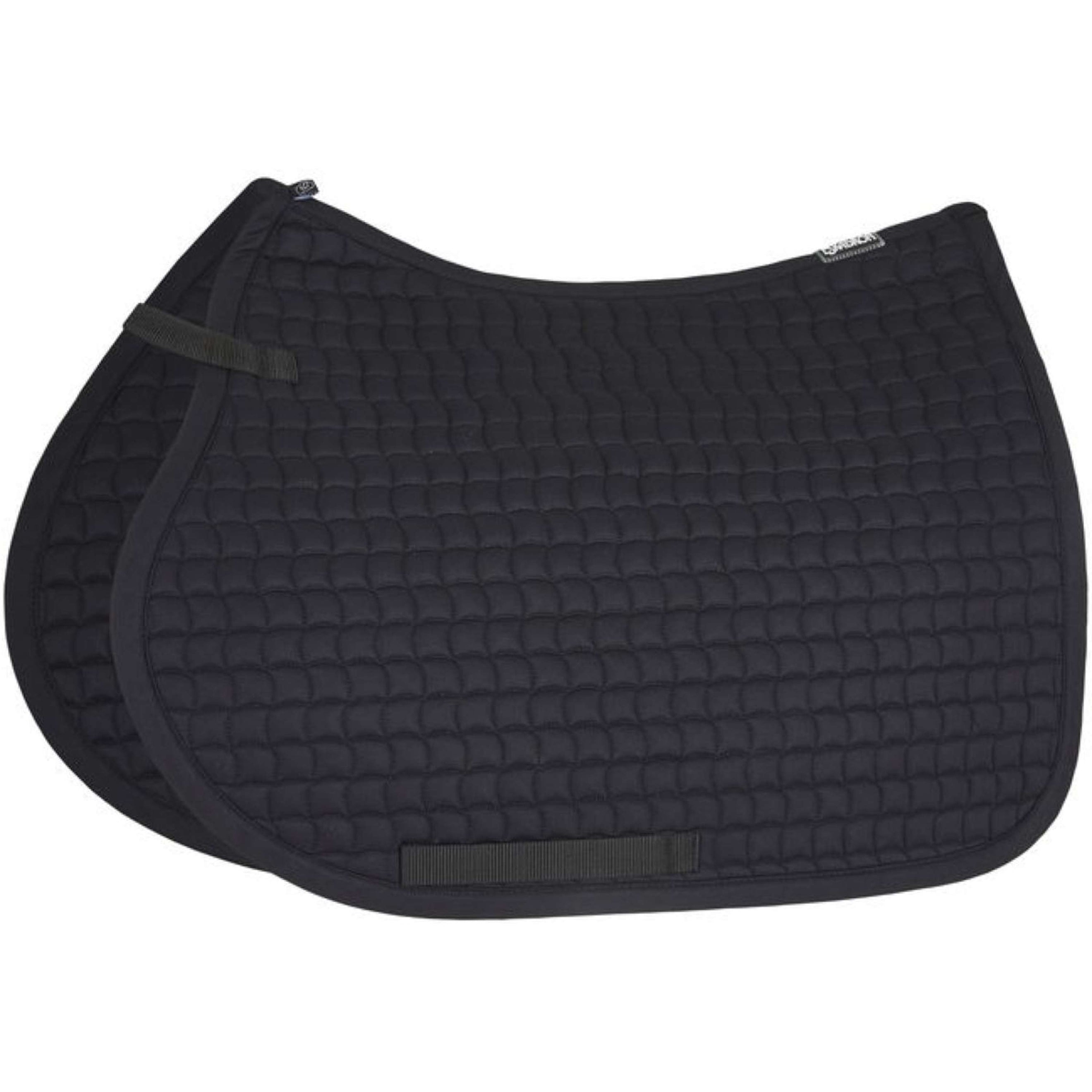 Eskadron Tapis de Selle Cotton Uni Polyvalent Noir Eskadron Tapis de Selle Cotton Uni Polyvalent Noir