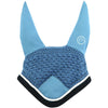 EQUITHÈME Bonnet Anti-Mouches Polyfun Bleu