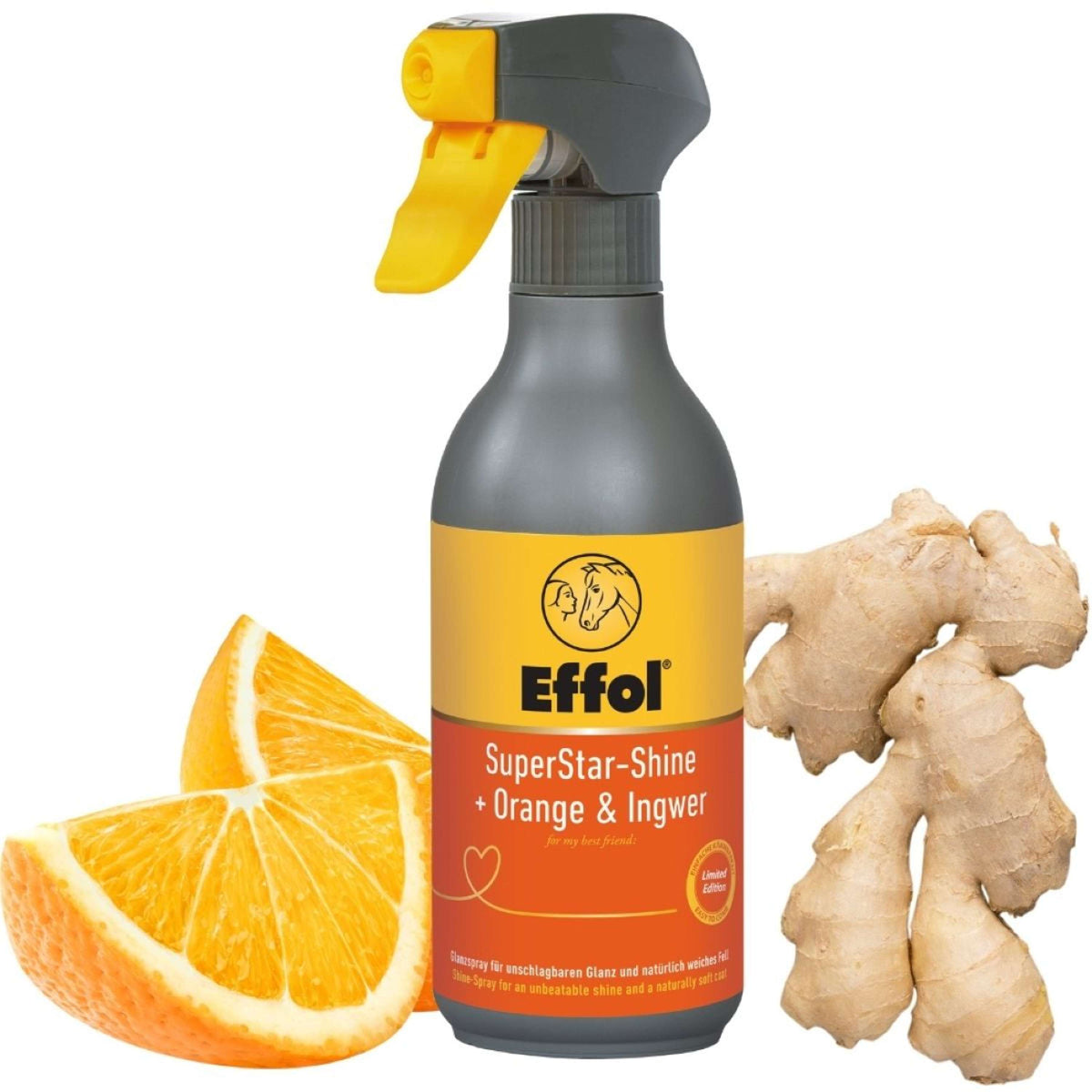 Effol Lotion Lustrante SuperStar-Shine Spray Orange et gingembre