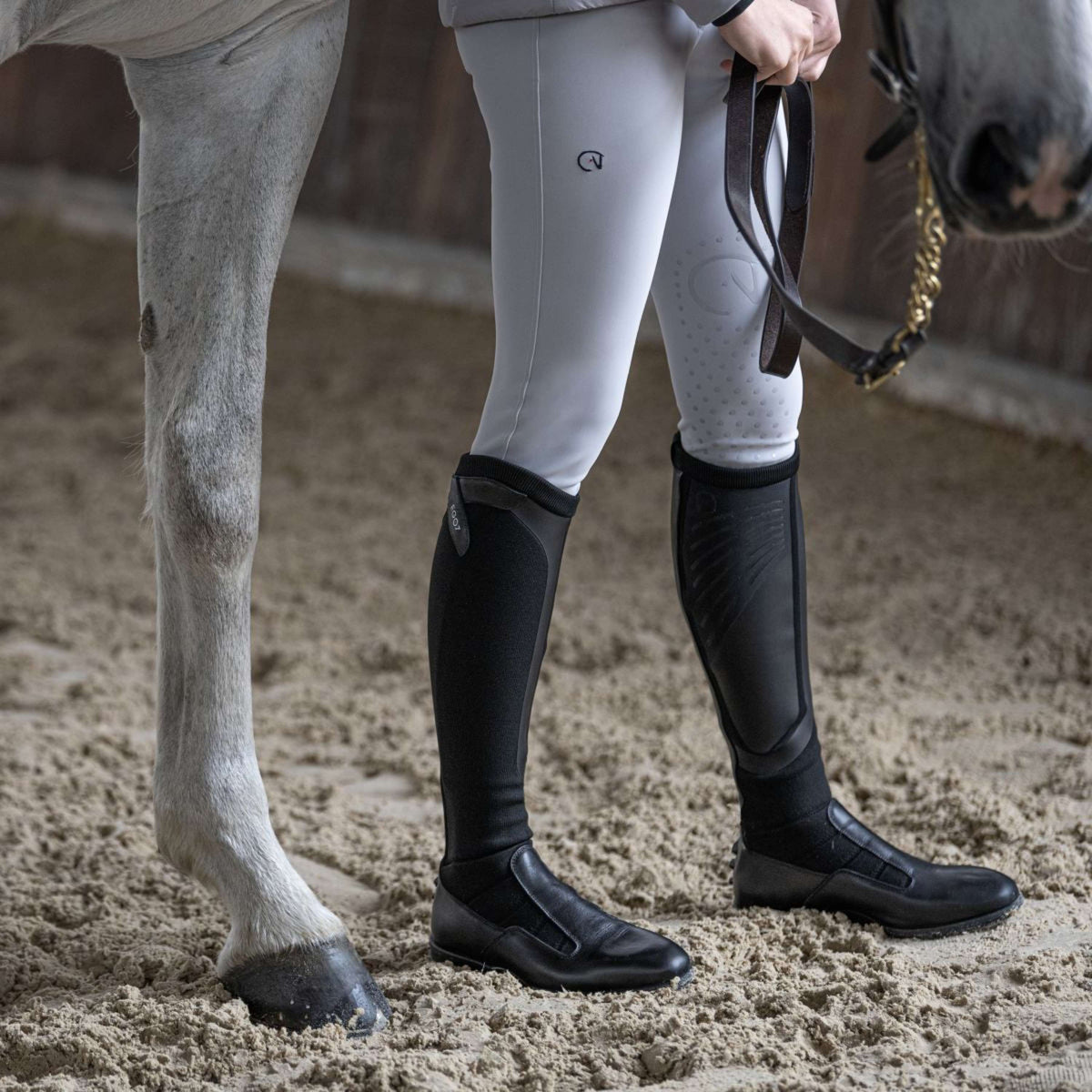 Ego7 Bottes d'Équitation Contact Boot Noir